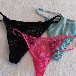3 Pairs Misc. Thongs